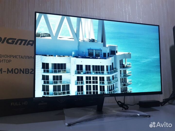 Новый Безрамочный Монитор Digma 27