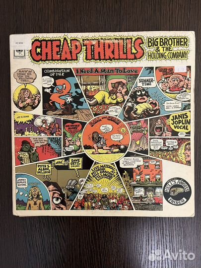 Janis Joplin-Pearl-USA-виниловая пластинка