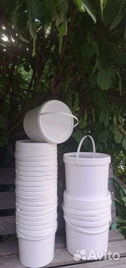 Вёдра из пищевого пластика(5,7 и 11,5л.)