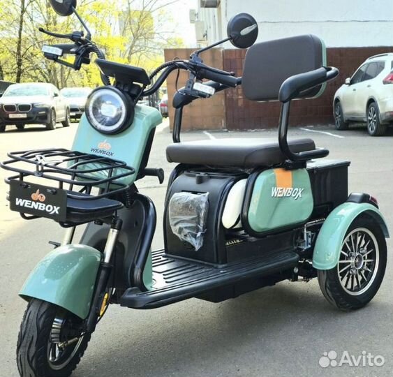 Электротрицикл двух местный Venbox