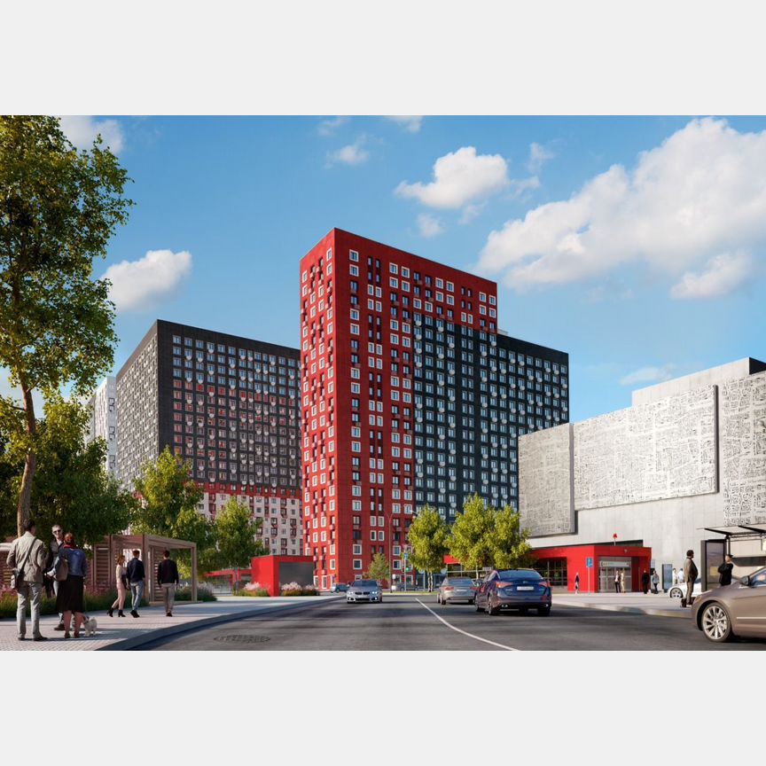 Квартира-студия, 22,9 м², 13/19 эт.