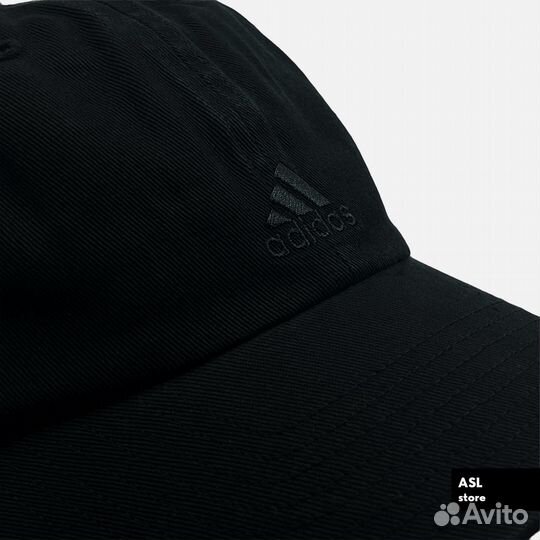Оригинал adidas женская кепка черный цвет полность