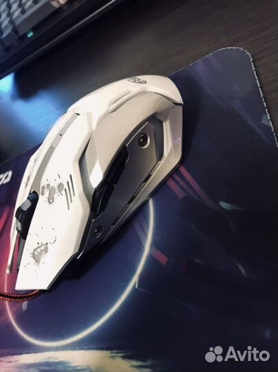 Игровая мышь проводная Ritmix