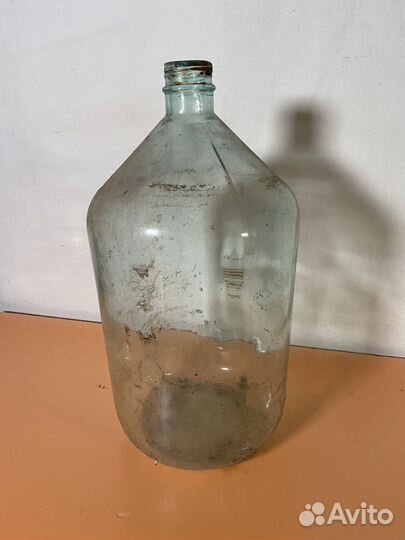Бутыль стеклянная 20 литров