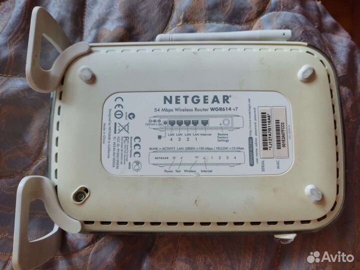 Роутер Netgear wgr614