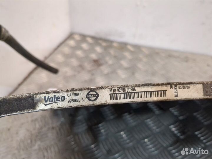 Радиатор кондиционера Nissan Qashqai, 2009