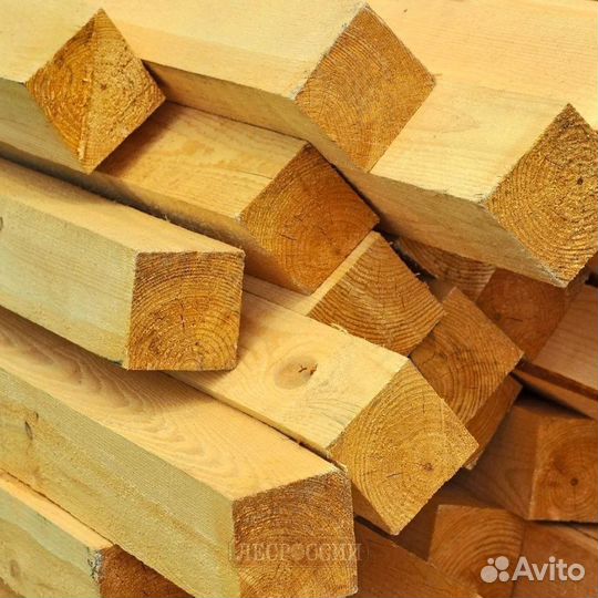 Брус обрезой 1, 2, 3, 4 сорта
