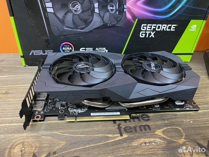 Видеокарта GTX 1660 super 6gb