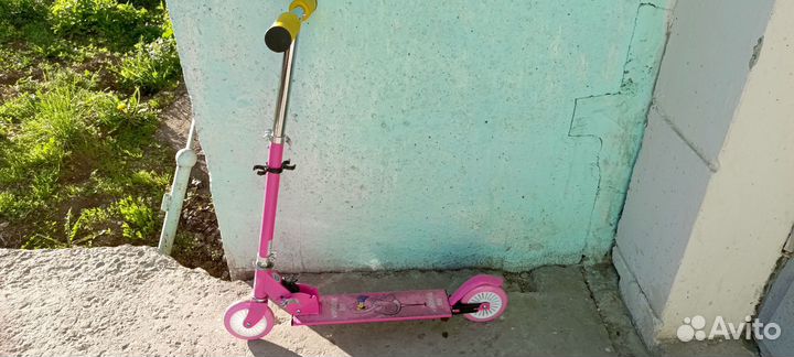 Самокат снегоход