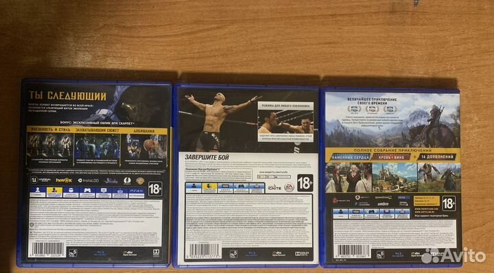 Игры для приставок ps4 Mortal Kombat 11 UFC 2