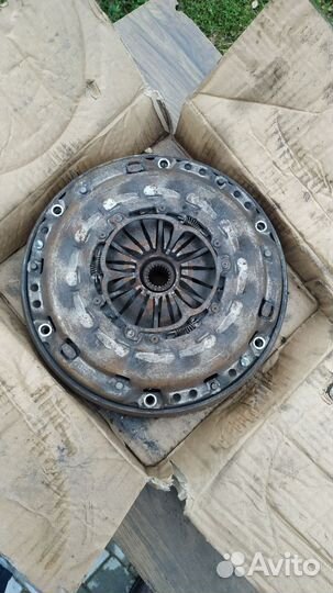 Сцепление citroen jumpy 2008 двухмассовый маховик
