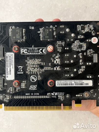 Видеокарта gtx 1050 ti Palit