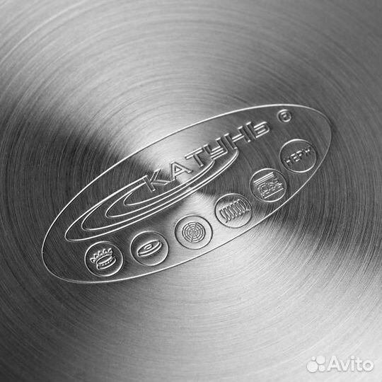 Кастрюля «Титан», 12 л, d28 см, металлическая крыш