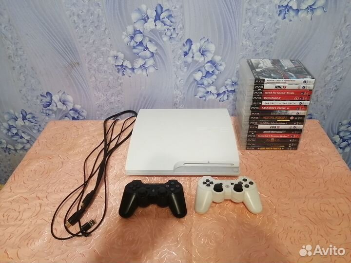 Sony PlayStation 3 slim 320gb (много игр)