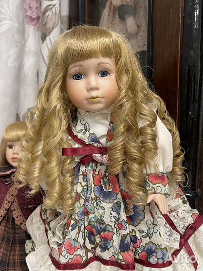 Кукла фарфоровая винтаж Германия