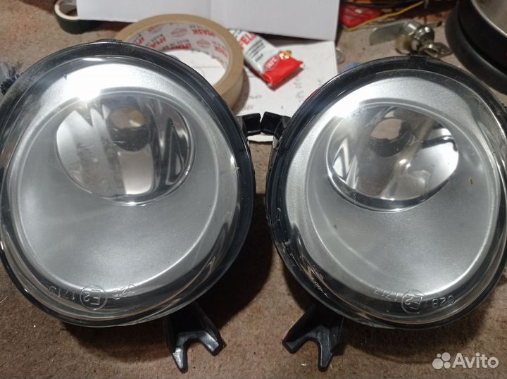 Туманки на touareg 1(рестайлинг)