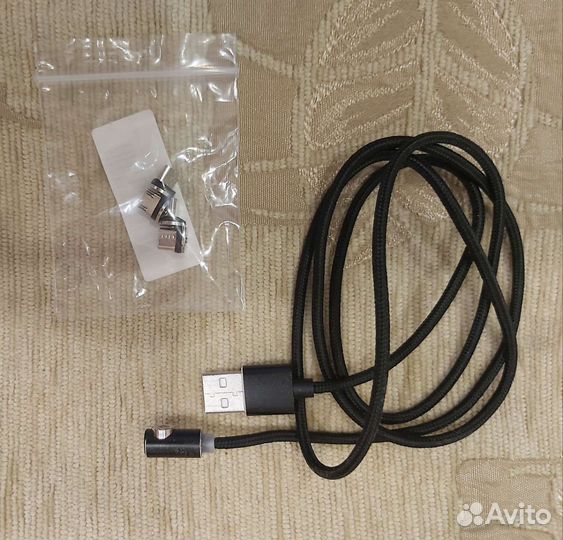 Магнитный зарядный кабель для телефона