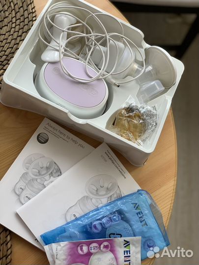 Молокоотсос avent электрический