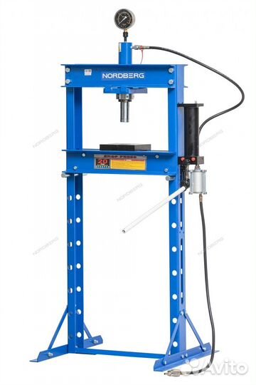 Пресс пневмопривод,усилие 20 тонн nordberg N3620AL