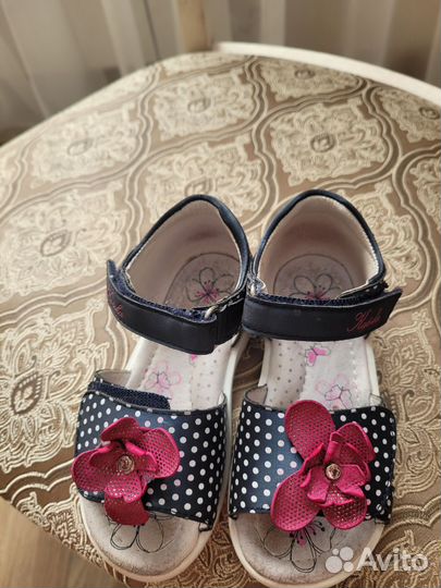 Босоножки для девочки 24 размер