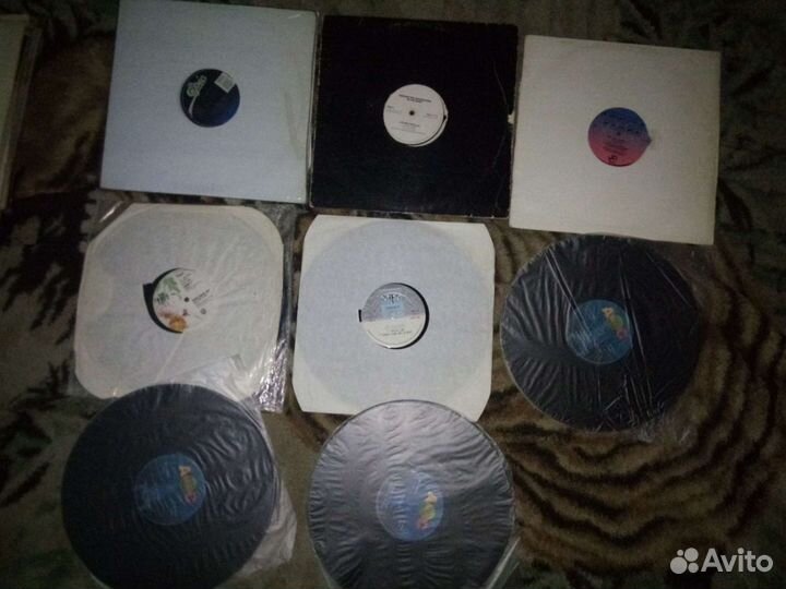 Электронная музыка 80-90-x на виниле.пластинки