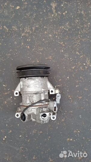 Компрессор кондиционера на toyota 2NZ FE