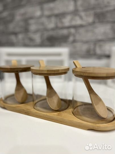 Набор баночек для сыпучих продуктов