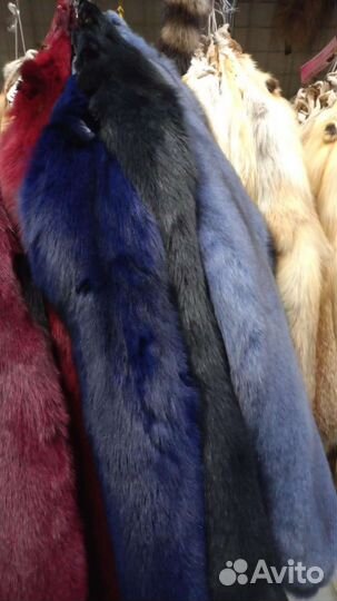 Меховые шкуры для пошива шуб и головных уборов