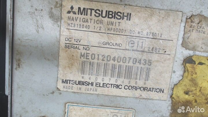 Проигрыватель CD/DVD Mitsubishi Pajero / Montero