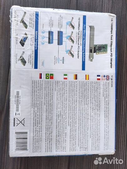 Сетевая карта Trendnet TE100-pciwn