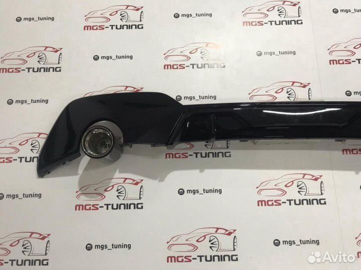 Диффузор BMW 3 g20M-Performance + Akrapovic