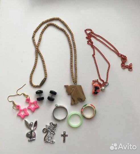 Сережки, подвески, колечки