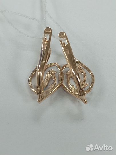 Золотые серьги