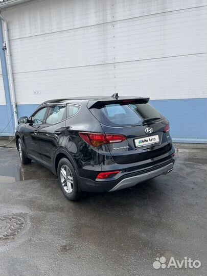 Hyundai Santa Fe 2.4 AT, 2017, 135 100 км