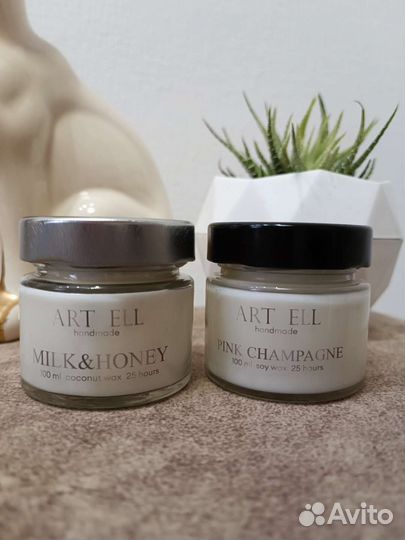 Свечи ароматические ручной работы