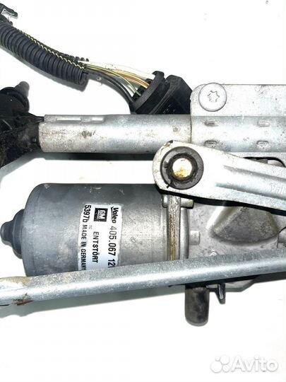 Трапеция дворников в сборе Opel Corsa D