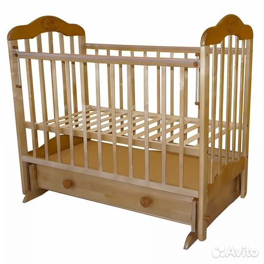 Детская кроватка Ивашка Мой малыш 3 поперечный мая