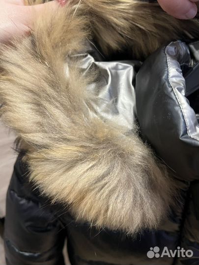 Пуховик для девочки. Теплый на пуху