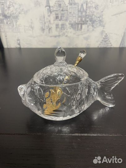 Икорница с ложечкой