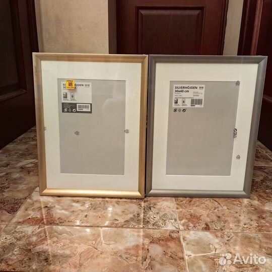 Рама икеа силверхойден, 40х30