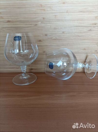 Бокалы для коньяка богемия