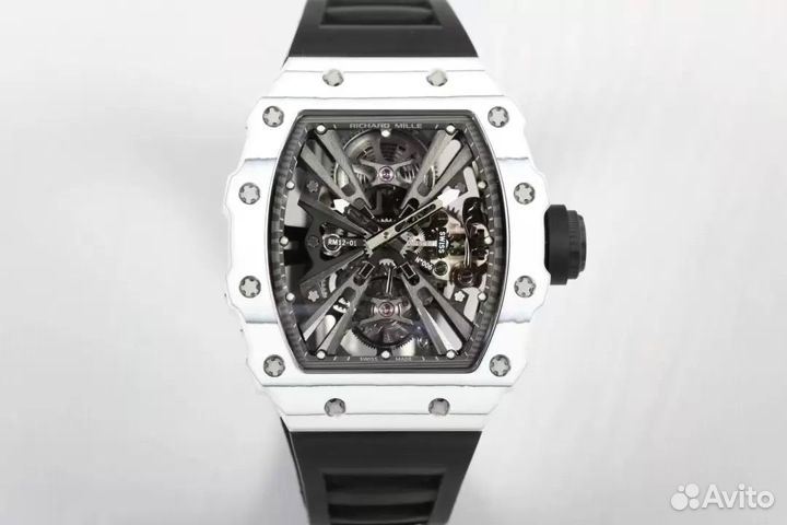 Richard Mille RM белый карбон