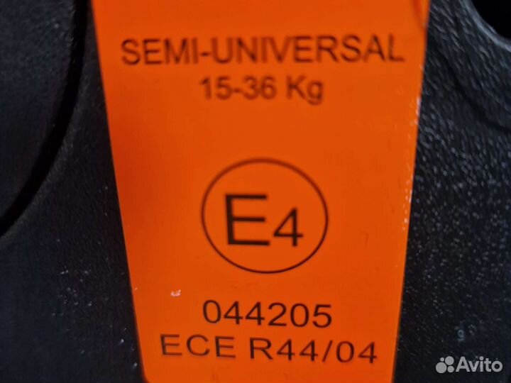 Автокресло от 15 кг до 36