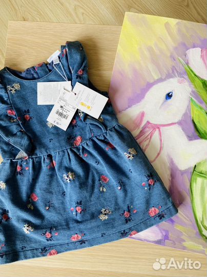 Одежда для девочки пакетом 74 новое бренды