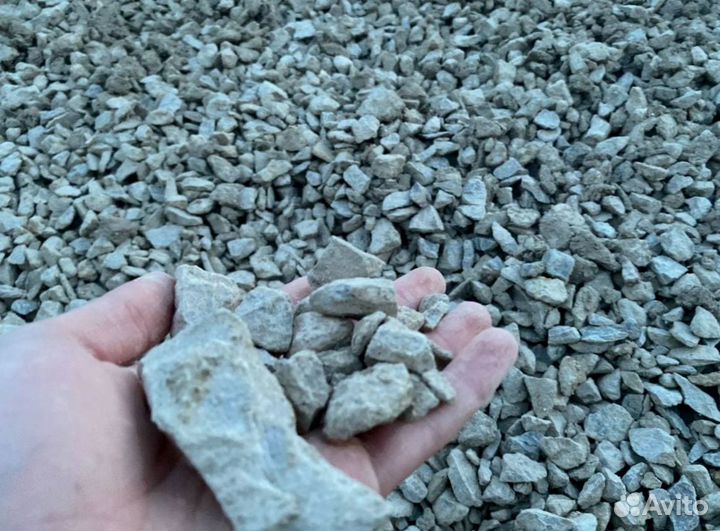 Щебень доломит