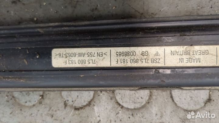 Рейлинги на крышу Porsche Cayenne, 2004