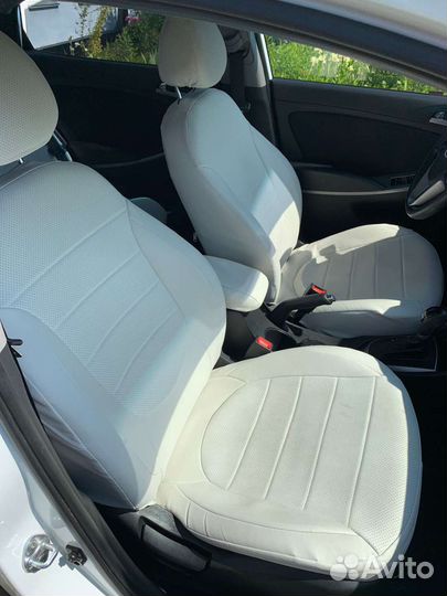 Чехлы на hyundai solaris