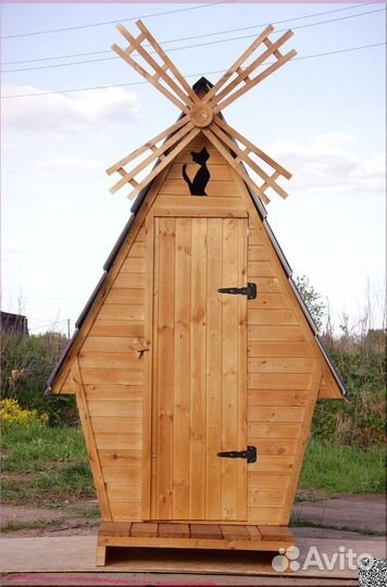 Уличный туалет с установкой HAT116