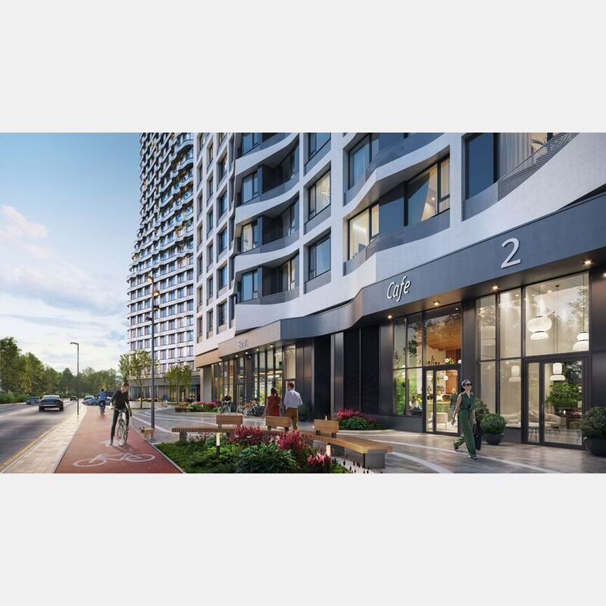 1-к. квартира, 34,2 м², 25/27 эт.