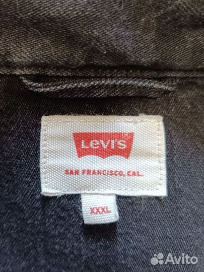 Куртка и рубашка джинсовые Levi's xxxl